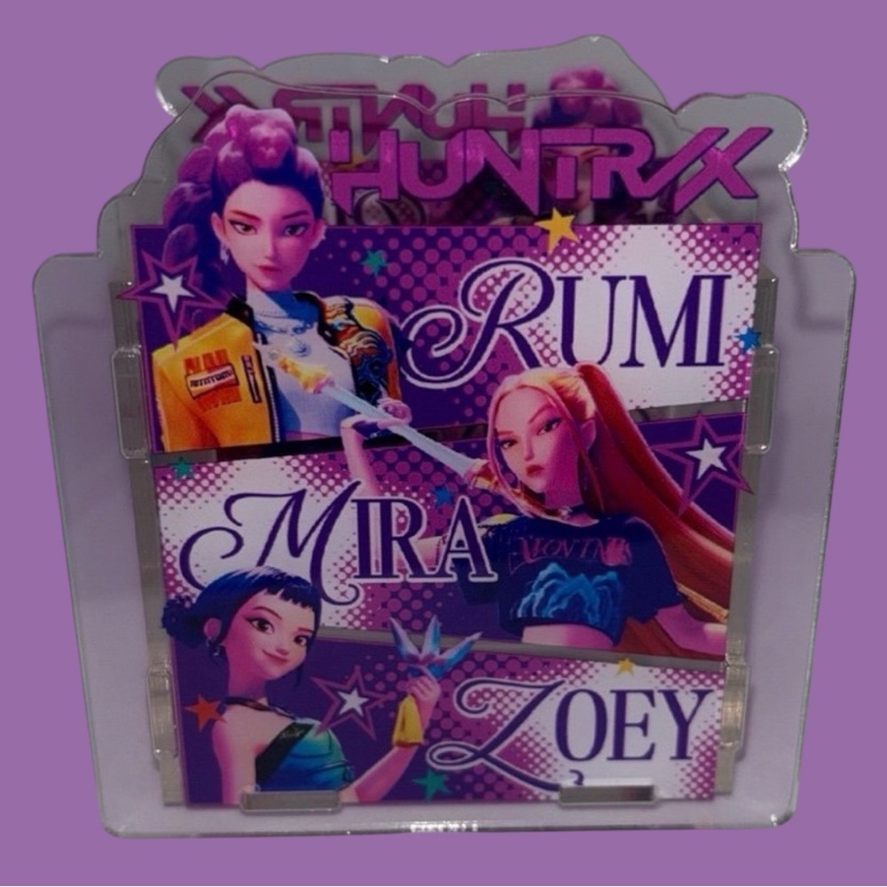 K-Pop Huntrix Demon Hunters Pencil/Pen Box